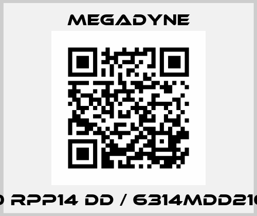 2100 RPP14 DD / 6314MDD2100W Megadyne