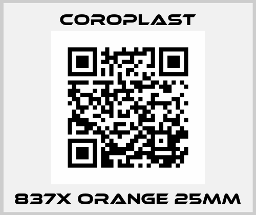 837X orange 25mm Coroplast