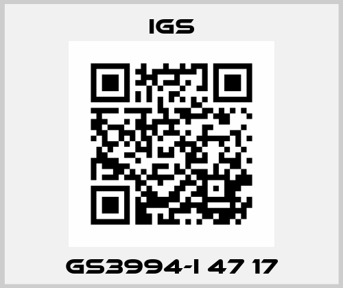 GS3994-I 47 17 IGS