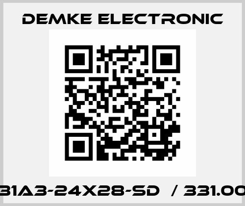 331A3-24x28-SD  / 331.007 Demke Electronic