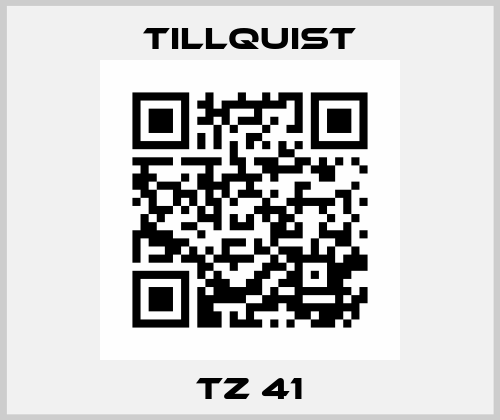 TZ 41 Tillquist