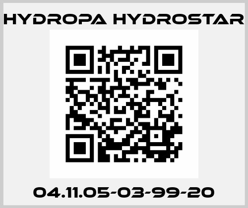 04.11.05-03-99-20 Hydropa Hydrostar