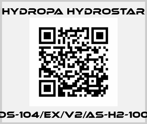 DS-104/EX/V2/AS-H2-100 Hydropa Hydrostar