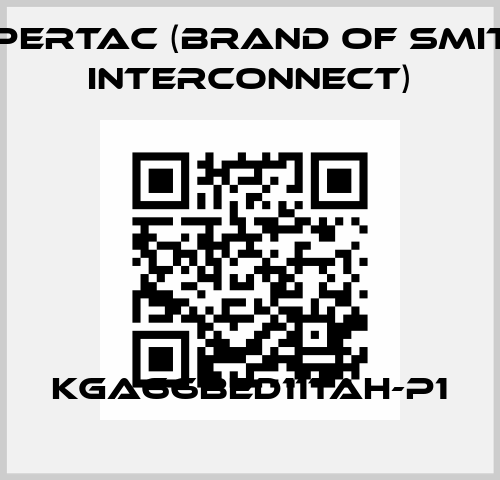 KGA66BED11TAH-P1 Hypertac (brand of Smiths Interconnect)