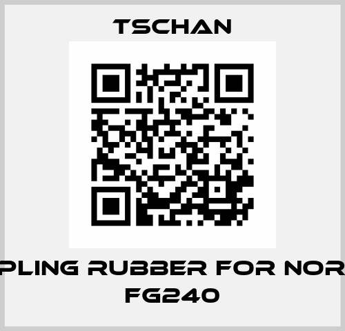 coupling rubber for NORMEX FG240 Tschan