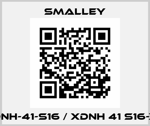 DNH-41-S16 / XDNH 41 S16-X SMALLEY