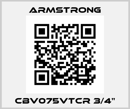 CBV075VTCR 3/4" Armstrong