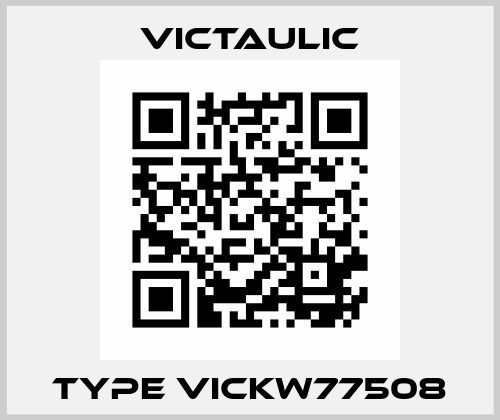 Type VICKW77508 Victaulic