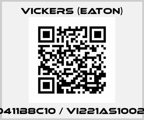 V0411B8C10 / VI221AS10021A Vickers (Eaton)