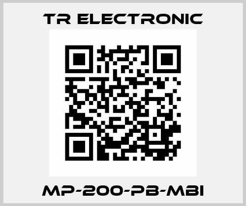 MP-200-PB-MBI TR Electronic