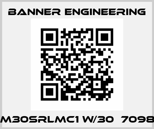 SM30SRLMC1 W/30  70987 Banner Engineering