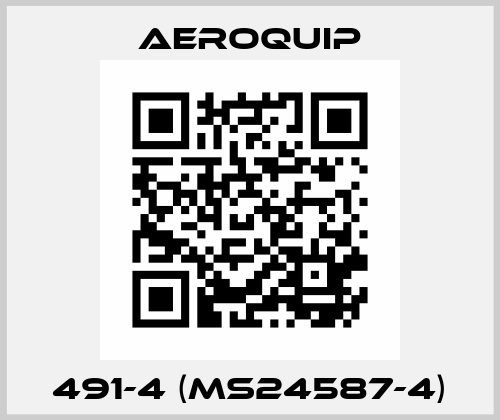 491-4 (MS24587-4) Aeroquip