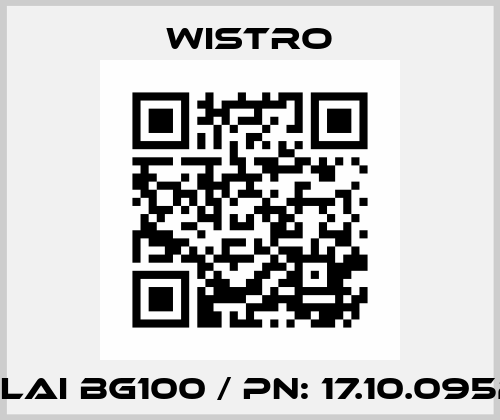 FLAI Bg100 / PN: 17.10.0952 Wistro
