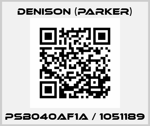 PSB040AF1A / 1051189 Denison (Parker)