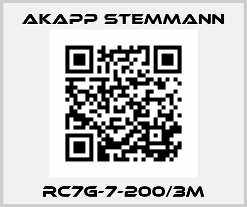 RC7G-7-200/3M Akapp Stemmann