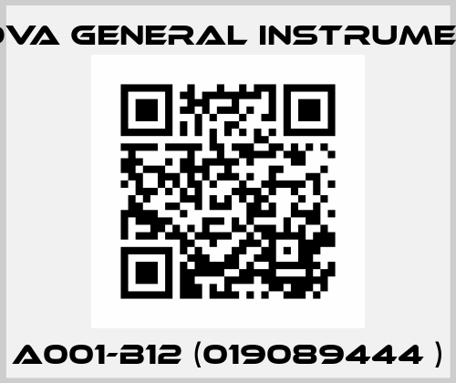 A001-B12 (019089444 ) Nuova General Instruments