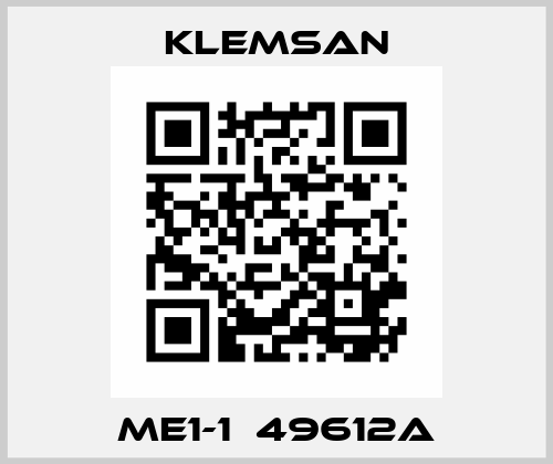 ME1-1　49612A Klemsan