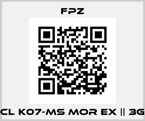 SCL K07-MS MOR EX || 3GD Fpz