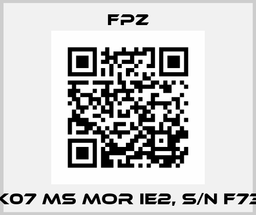 SCL K07 MS MOR IE2, s/n F73898 Fpz