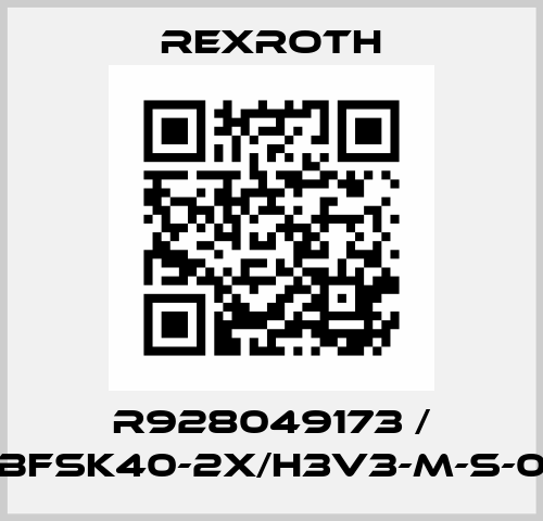 R928049173 / BFSK40-2X/H3V3-M-S-0 Rexroth
