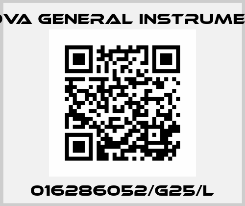 016286052/G25/L Nuova General Instruments