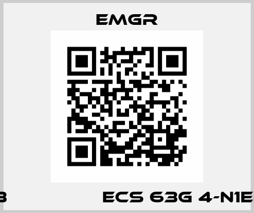 T9723                 ECS 63G 4-N1EB-1/UL EMGR