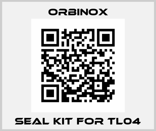 Seal Kit For TL04 Orbinox