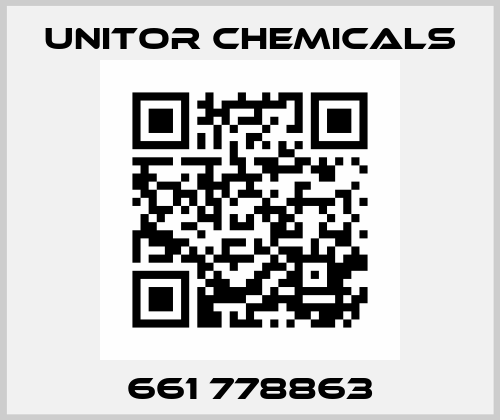 661 778863 Unitor Chemicals