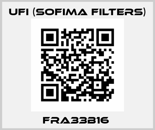 FRA33B16  Ufi (SOFIMA FILTERS)