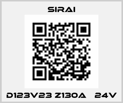 D123V23 Z130A   24V Sirai