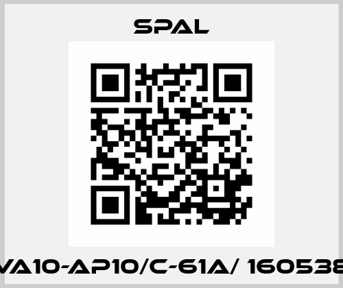 VA10-AP10/C-61A/ 160538 SPAL