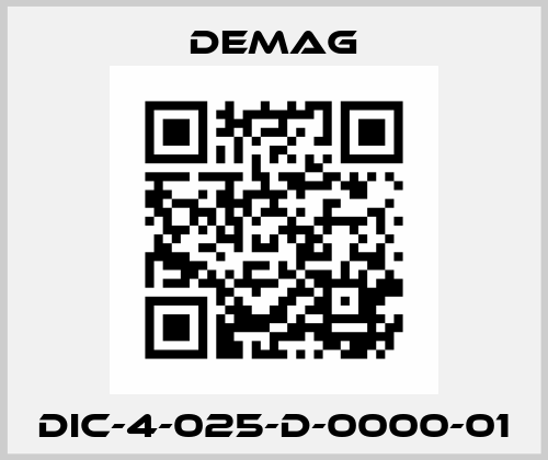 DIC-4-025-D-0000-01 Demag