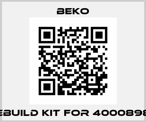 rebuild kit FOR 40008982 Beko