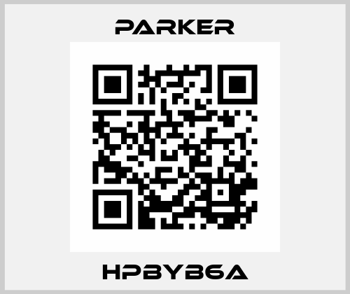 HPBYB6A Parker