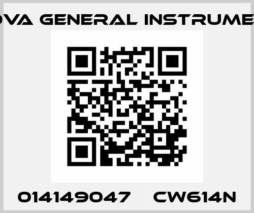 014149047    CW614N Nuova General Instruments