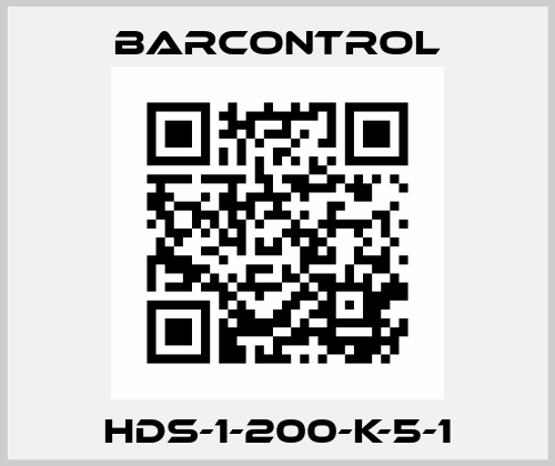 HDS-1-200-K-5-1 Barcontrol