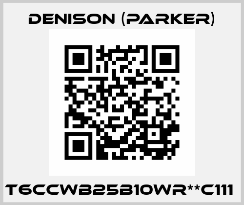 T6CCWB25B10WR**C111  Denison (Parker)