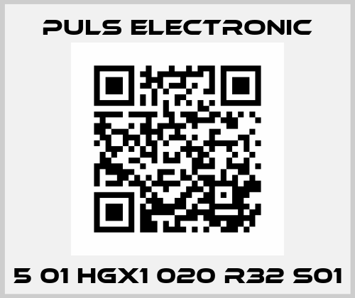5 01 HGX1 020 R32 S01 Puls Electronic