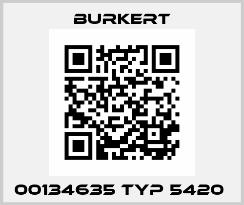 00134635 Typ 5420  Burkert