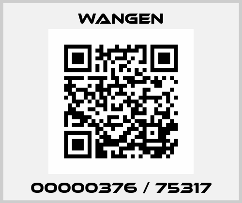 00000376 / 75317 Wangen