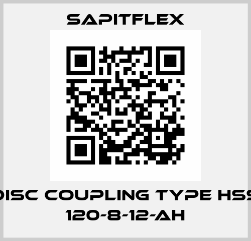 Disc coupling type HSS 120-8-12-AH Sapitflex