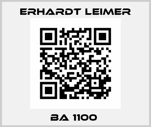 BA 1100  Erhardt Leimer