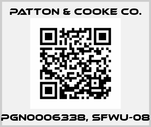 PGN0006338, SFWU-08 Patton & Cooke Co.