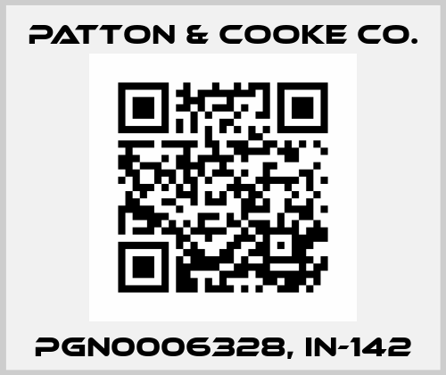 PGN0006328, IN-142 Patton & Cooke Co.