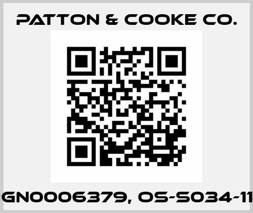 PGN0006379, OS-S034-115 Patton & Cooke Co.