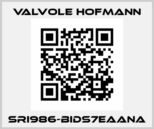 SRI986-BIDS7EAANA Valvole Hofmann
