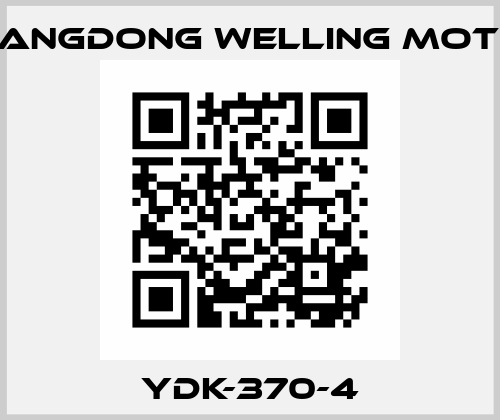 YDK-370-4 Guangdong Welling Motor