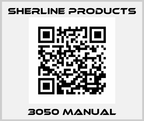 3050 Manual Sherline Products