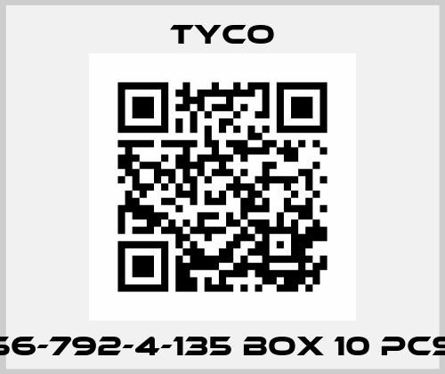 56-792-4-135 box 10 pcs TYCO