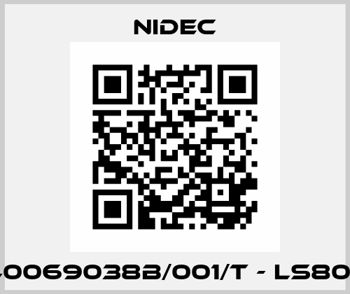 40069038B/001/T - LS80L Nidec